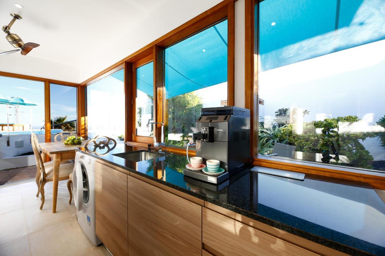 "New" Deluxe Designer Villa Infinity, With Panoramic Sea Views,Own Exclusive Heated Private Pool, Subtropical Gardens Tías Kültér fotó
