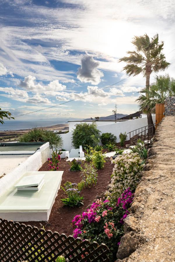 "New" Deluxe Designer Villa Infinity, With Panoramic Sea Views,Own Exclusive Heated Private Pool, Subtropical Gardens Tías Kültér fotó