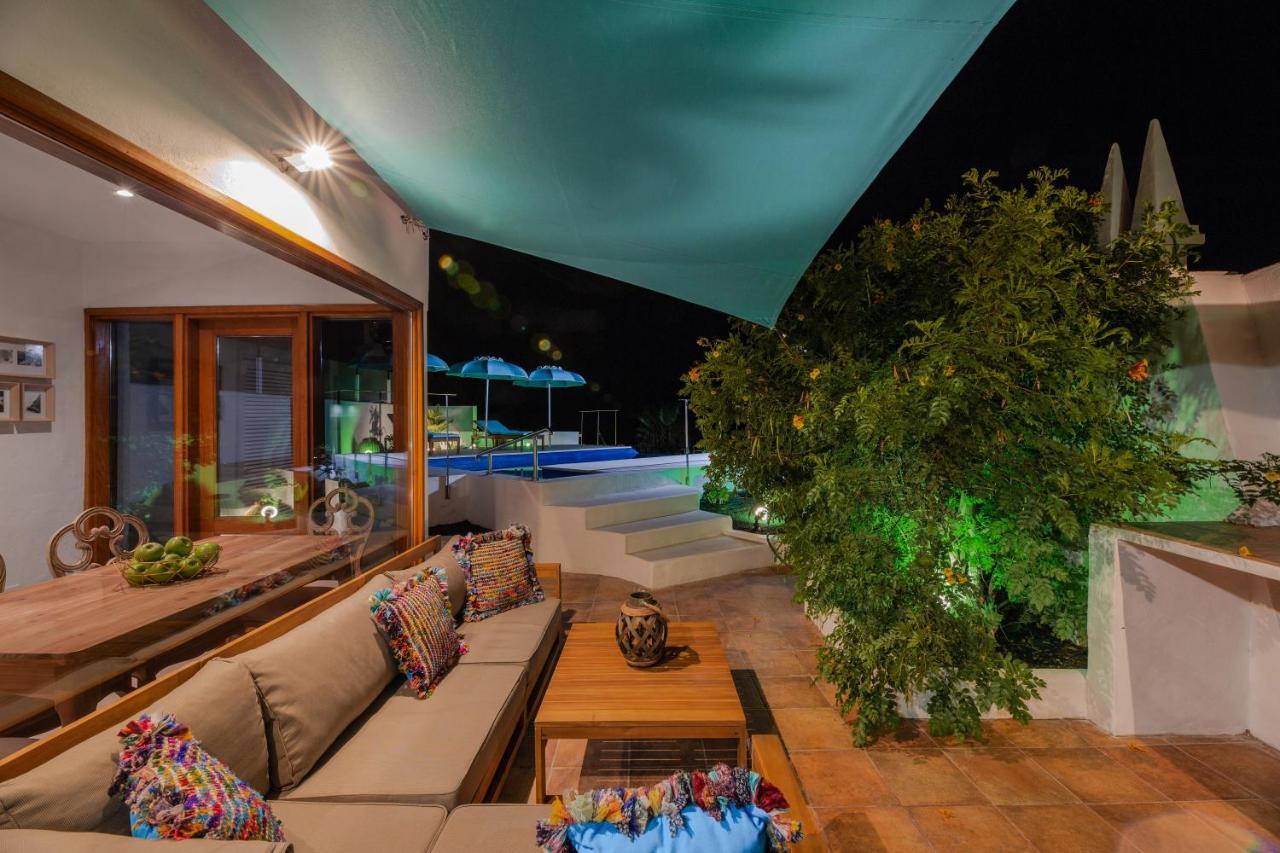 "New" Deluxe Designer Villa Infinity, With Panoramic Sea Views,Own Exclusive Heated Private Pool, Subtropical Gardens Tías Kültér fotó